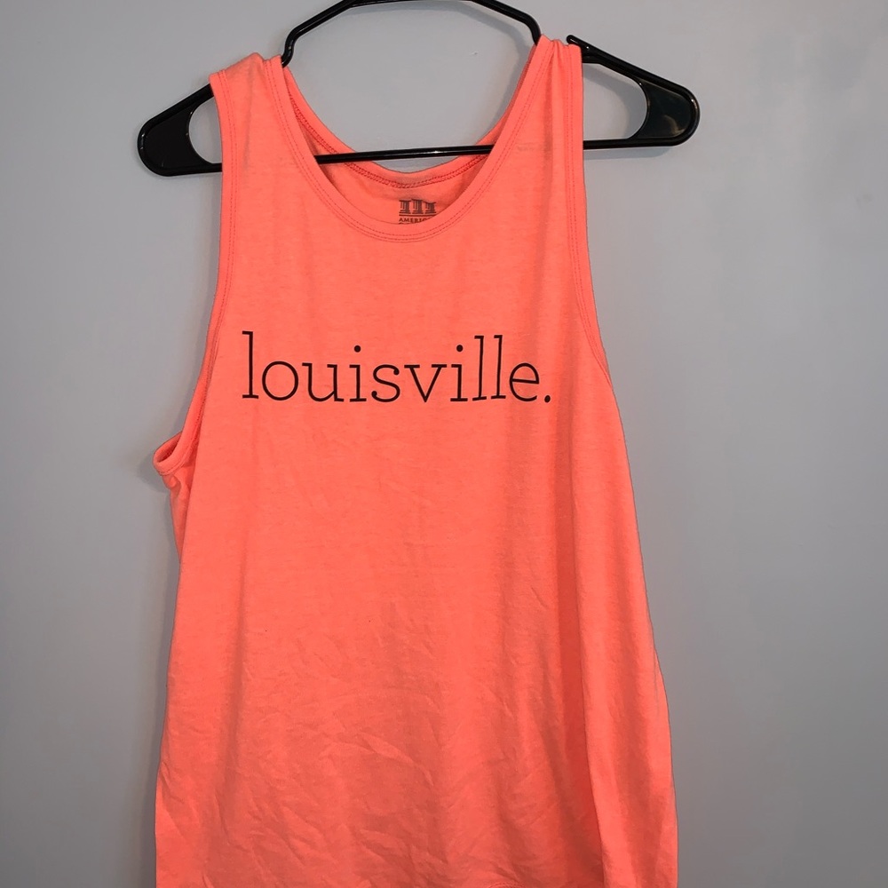 Orange Louisville Tank Top